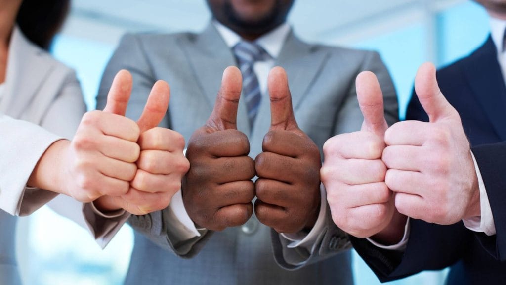 satisfied customer image