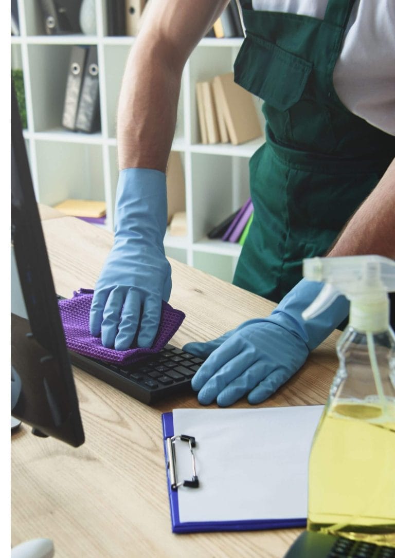 Office cleaning image