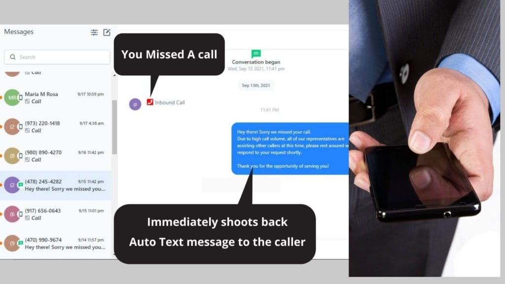 auto text back image